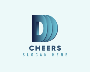 Technology - Generic Company Letter D logo design