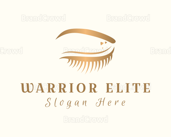 Golden Eyelash Cosmetics Logo