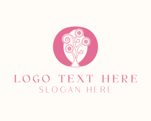 Leaf - Flower Salon Letter O logo design