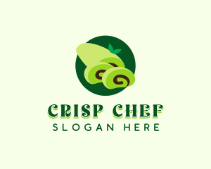 Organic Layered Cake logo design