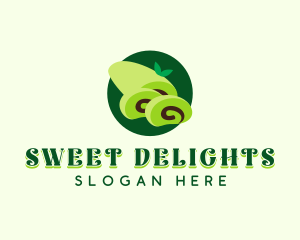 Organic Layered Cake logo design