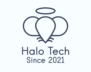 Halo - Minimalist Mouse Halo logo design