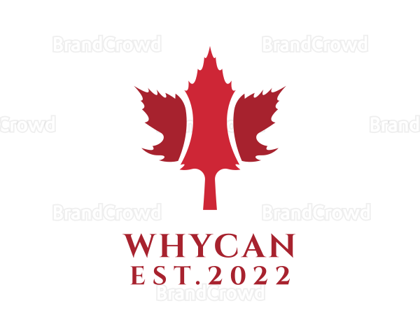 Red Maple Leaf Logo