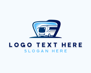 Logistic - Express Travel Bus logo design