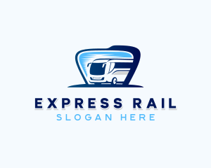 Express Travel Bus logo design