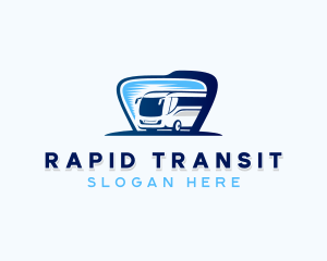 Bus - Express Travel Bus logo design