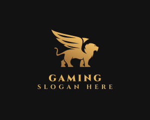 Golden Lion Griffin Logo