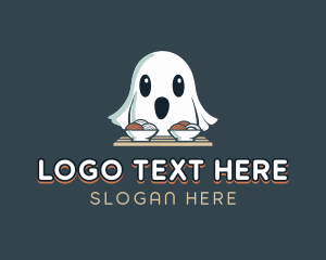 Dining - Ghost Ramen Dining logo design