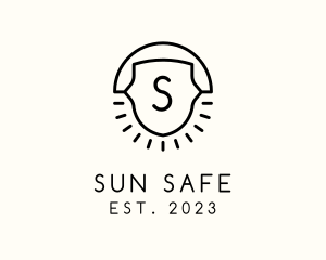 Artisanal Sun Crest logo design