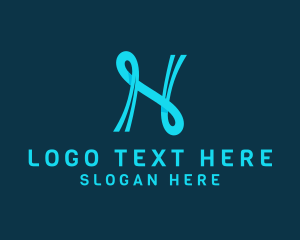 Digital Marketing Firm Letter N Logo