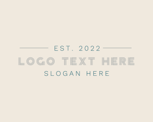 Style - Simple Minimal Modern logo design