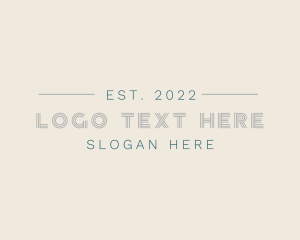 Simple Minimal Modern Logo