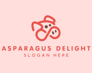 Pig Pork Animal logo design