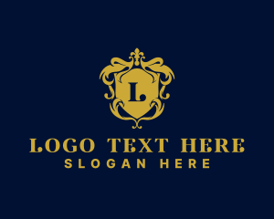 Ornate - Premium Ornate Shield logo design