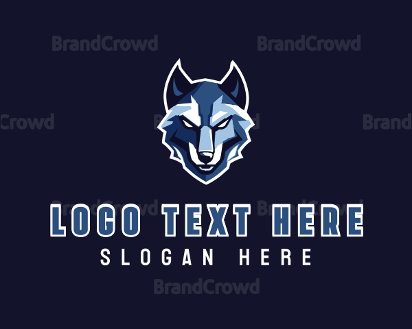 Wolf Gamer Beast Logo