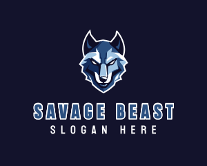 Wolf Gamer Beast logo design