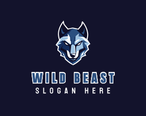 Wolf Gamer Beast logo design