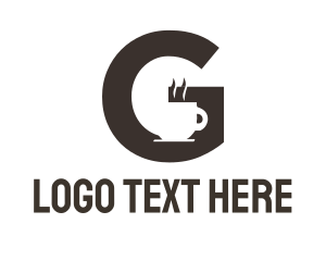 Letter G - Coffee Letter G logo design