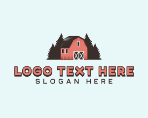 Ranch - Barn Farmhouse Ranch logo design