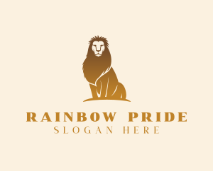 Lion Animal  Wildlife logo design