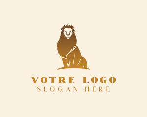 Carnivore - Lion Animal  Wildlife logo design