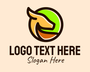 Stag - Minimalist Deer Head logo design