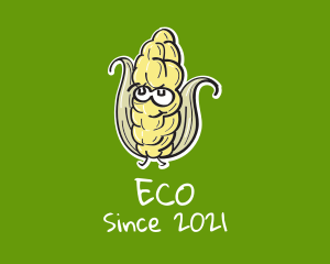 Organic Produce - Baby Corn Veggie logo design