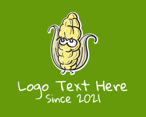 Farmer - Baby Corn Veggie logo design