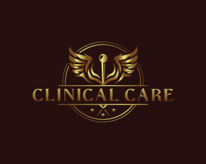 Caduceus Medical Clinic logo design