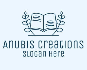 Wreath Academic Book logo design