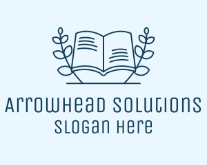 Wreath Academic Book logo design