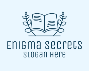 Wreath Academic Book logo design