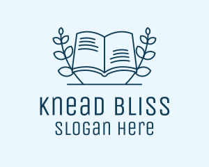 Wreath Academic Book logo design