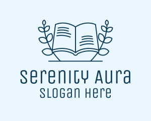 Wreath Academic Book logo design