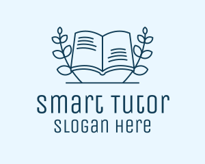 Tutor - Wreath Academic Book logo design