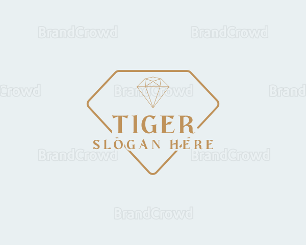 Luxury Diamond Business Logo