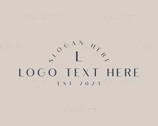 Elegant Simple Boutique Business Logo