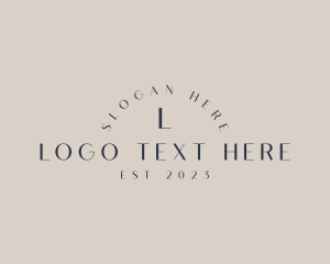 Simple - Elegant Simple Boutique Business logo design