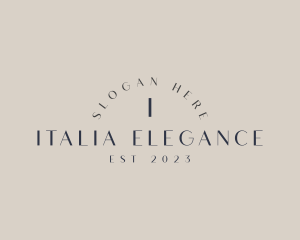 Elegant Simple Boutique Business logo design