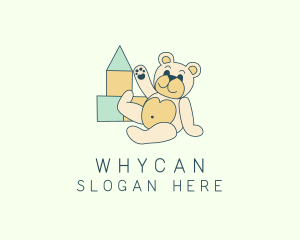 Teddy Bear Toy Preschool Logo