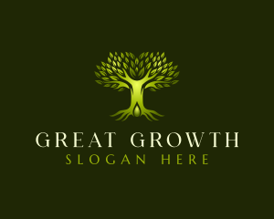 Tree Natural Oil logo design