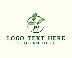 Botanist - Botanical Organic Leaves logo design