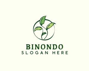 Agricultural - Botanical Organic Leaves logo design