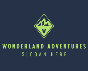 Mountain Outdoor Hiking logo design