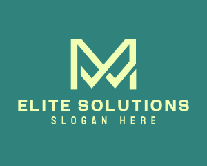 Professional - Professional Minimalist Letter M Company logo design