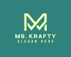 Professional Minimalist Letter M Company logo design