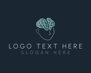 Neurology - Human Brain Intelligence logo design