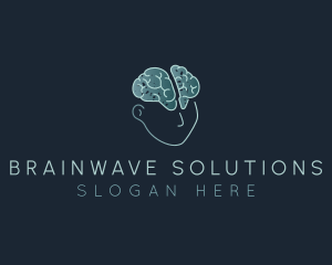 Neuroscience - Human Brain Intelligence logo design