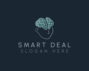 Human Brain Intelligence logo design