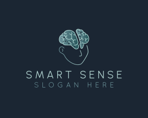 Intelligence - Human Brain Intelligence logo design